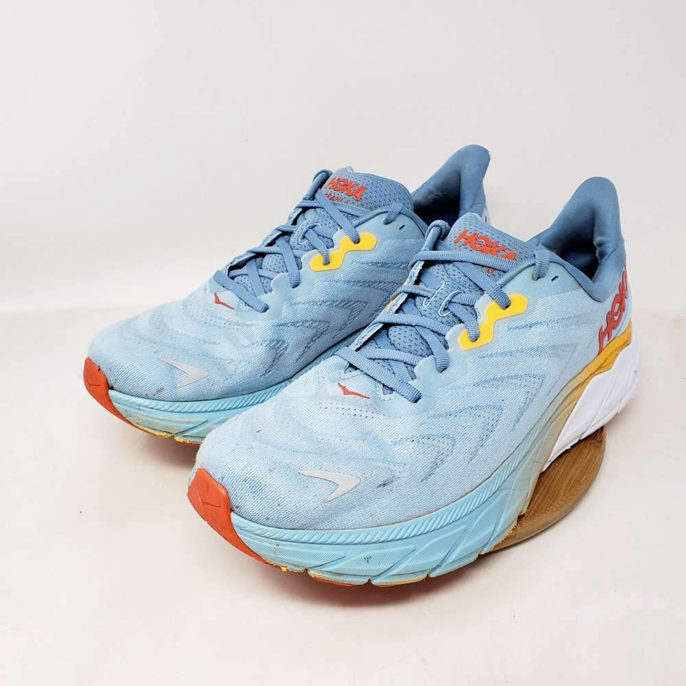 Hoka One One Arahi 6 Running Shoes Mens 11.5 D Blue Athletic Comfort Sneaker - Picture 2 of 16